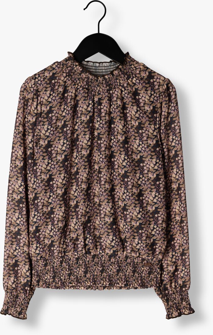 NOBELL bruine nobell top tommy girls printed blouse brown