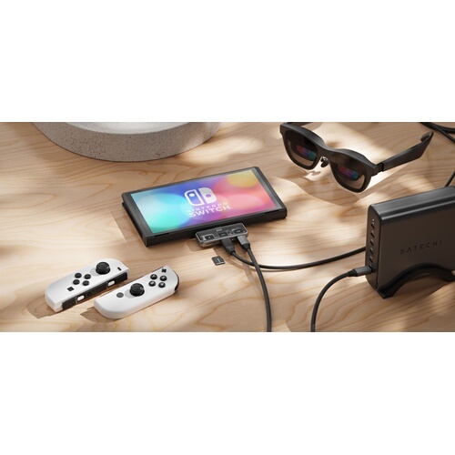 Station d'accueil PC portable Satechi Adaptateur XR Mobile avec Lecteur microSD Space Gray