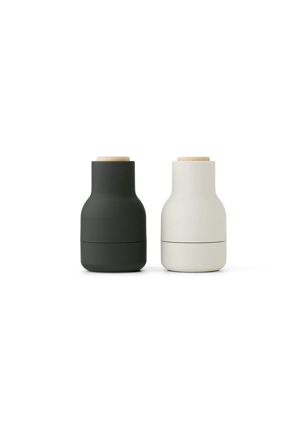 Audo Copenhagen  Bottle Grinder kværn 2 stk. - small, Ash/Carbon