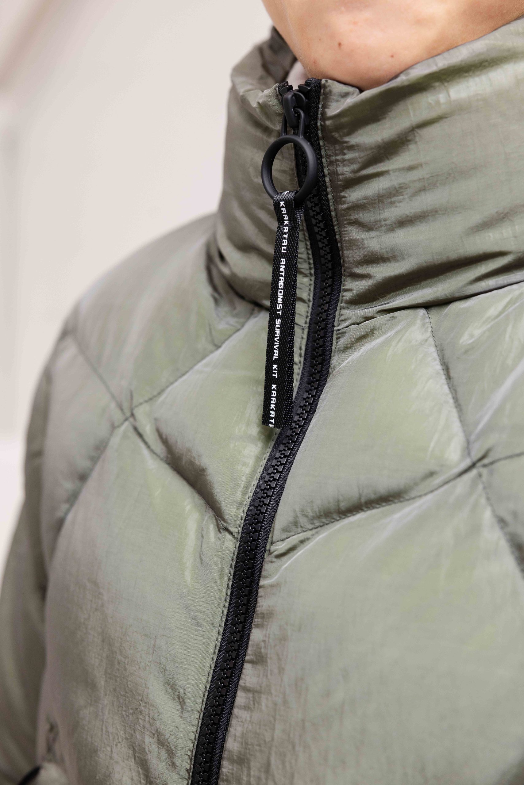 Krakatau Nebula Puffer Winterjas Kids Groen
