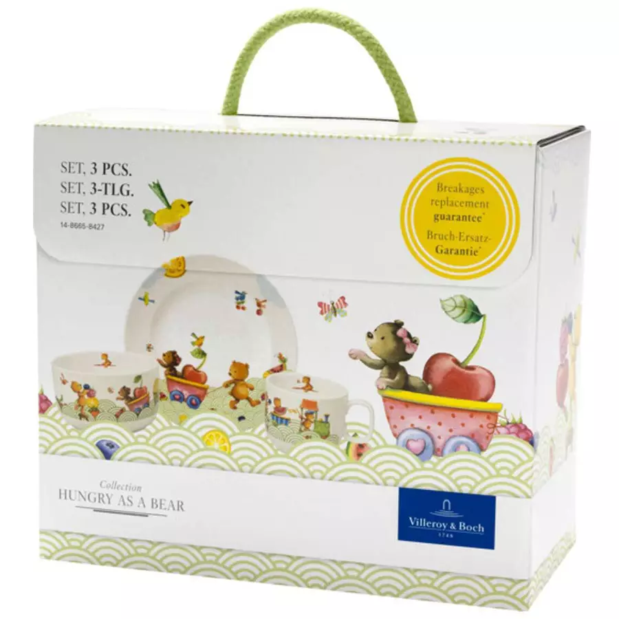 Villeroy & Boch Kindergeschirr Hungry as a Bear bunt