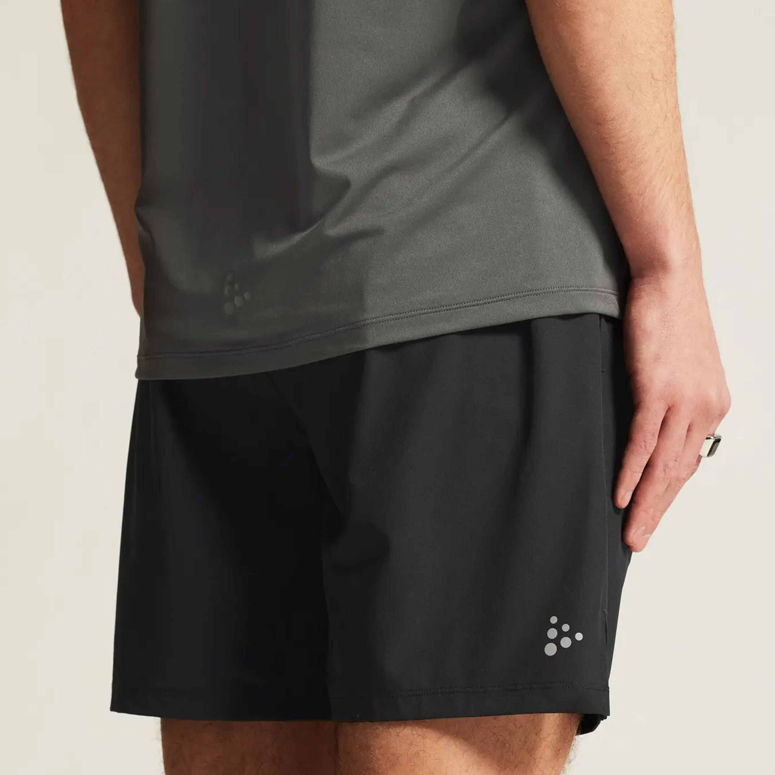 Craft ADV Essence 2in1 Short 2 Short De Running Hommes - Noir