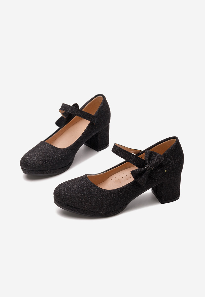 Chaussures pour filles noirs Syrena