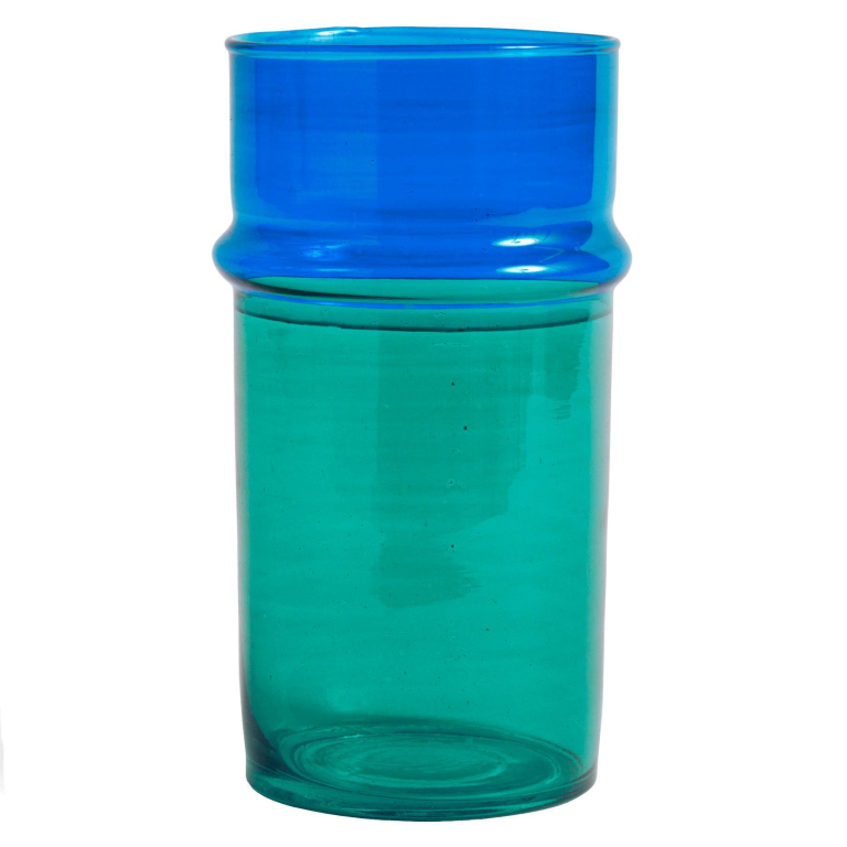 Hay Moroccan vaas large Blue and Green