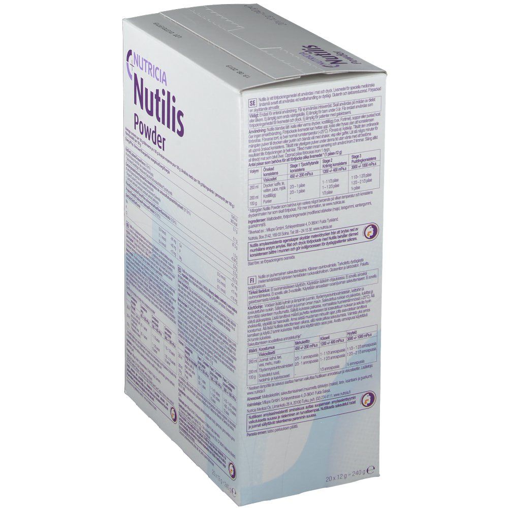 Nutilis Powder Dickungsmittel  bei Schluckstörungen