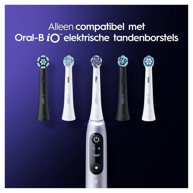Oral-B iO Radiant White Opzetborstels Wit 2 Stuks