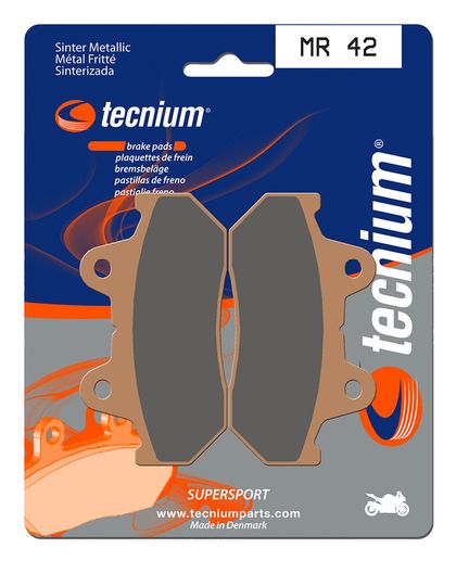 Plaquettes de freins Tecnium Performance métal fritté - MR42
