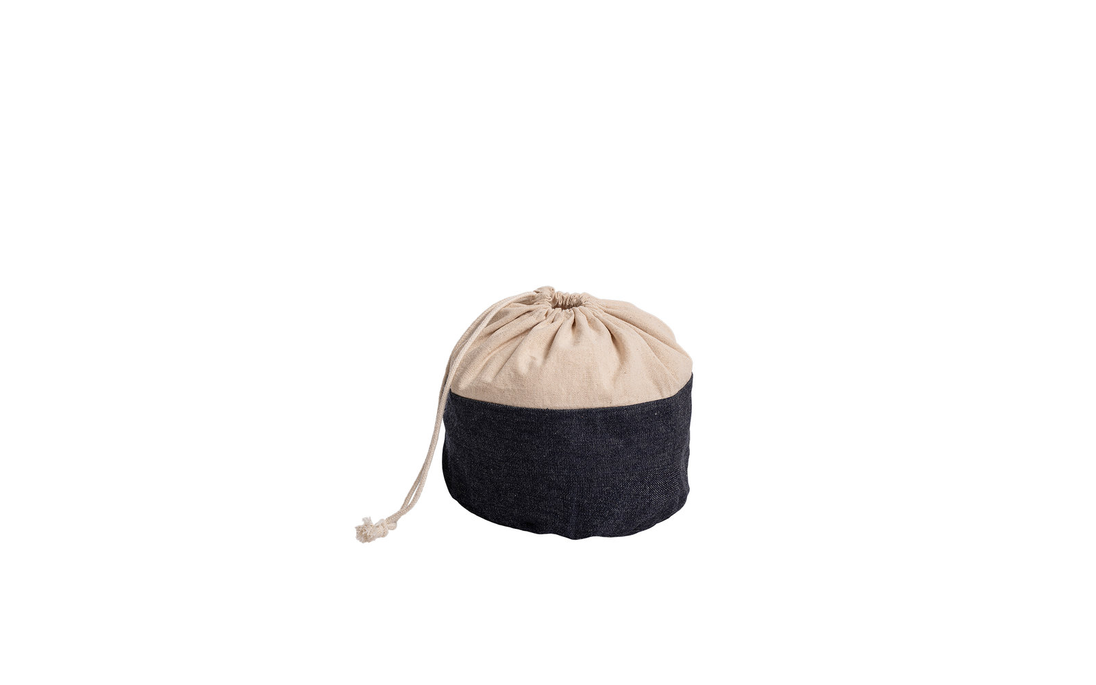 Nuts Innovations Brotsack Früchtekorb Jeans mit Kordel Small