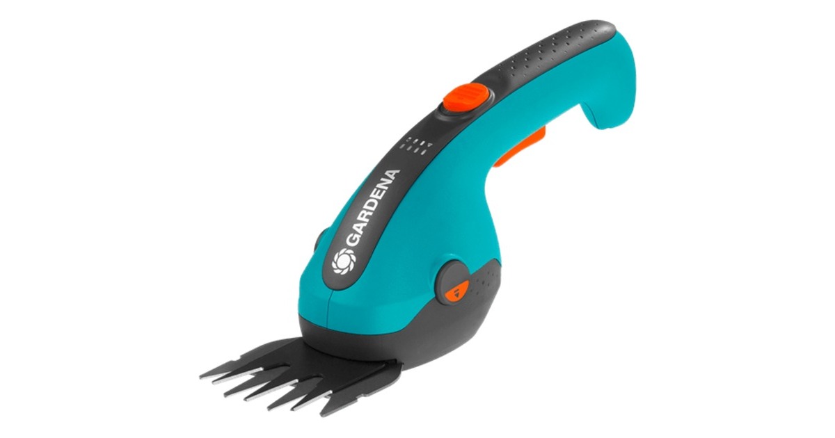GARDENAAccugrasschaar ClassicCut Li  (Turquoise/zwart, Li-Ion-Accu 2,5Ah)