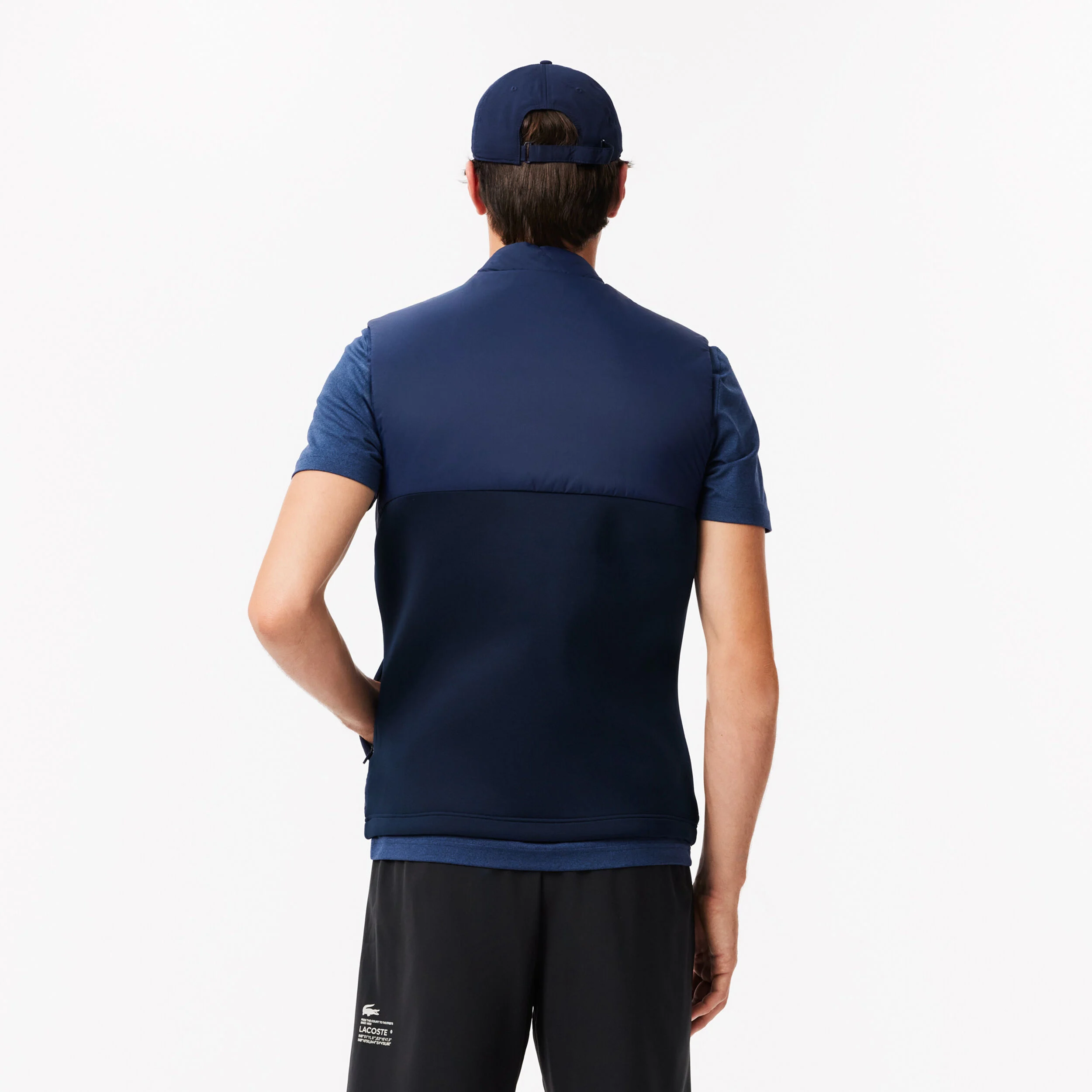 Lacoste Gilet Hommes - Bleu Foncé