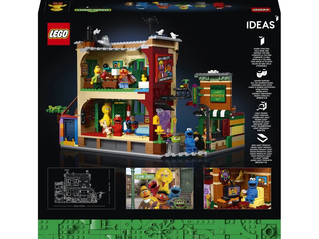 LEGO Ideas 21324 123 Sesame Street