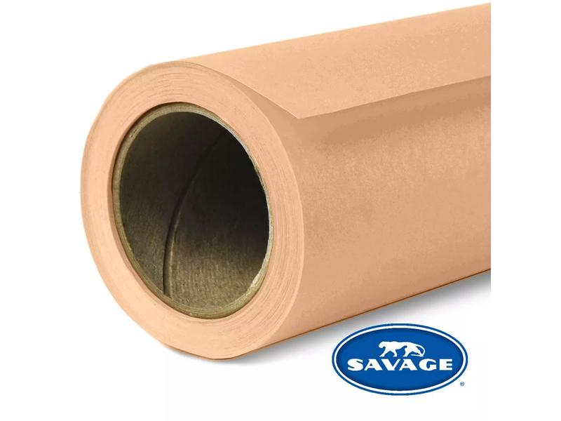 Savage Hintergrund Papier 2.72 x 11m Almond Das Hintergrundpapier von Savage