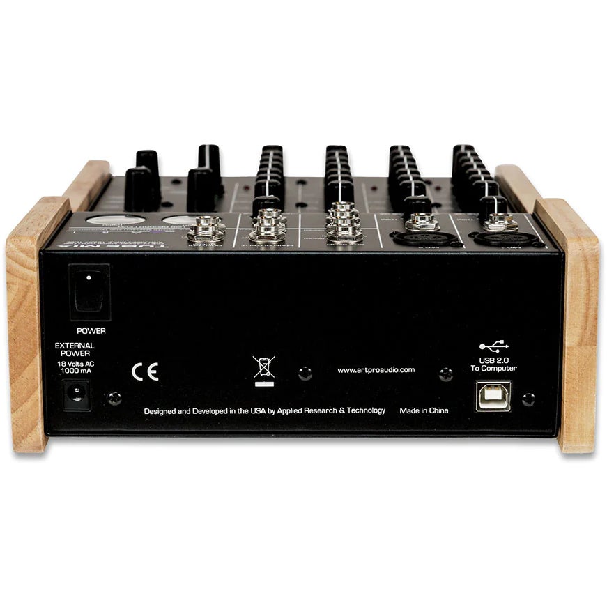 ART TubeMix USB mixer met 12AX7 preamp buis