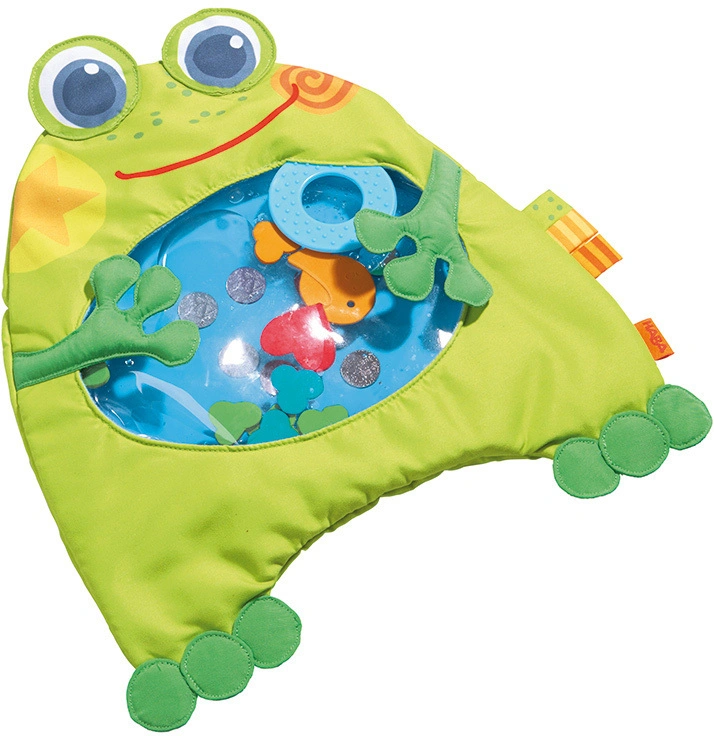 Wasser-Spielmatte KLEINER FROSCH in hellgrün/bunt