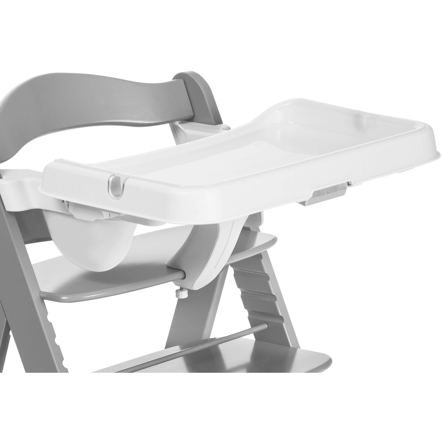 hauck Alpha Esstisch Tray white