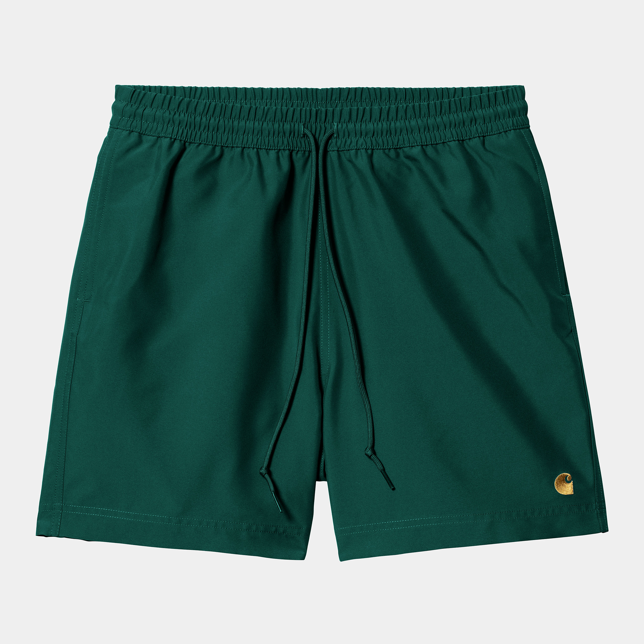 Carhartt WIP Chase Swim Trunks Black / Gold