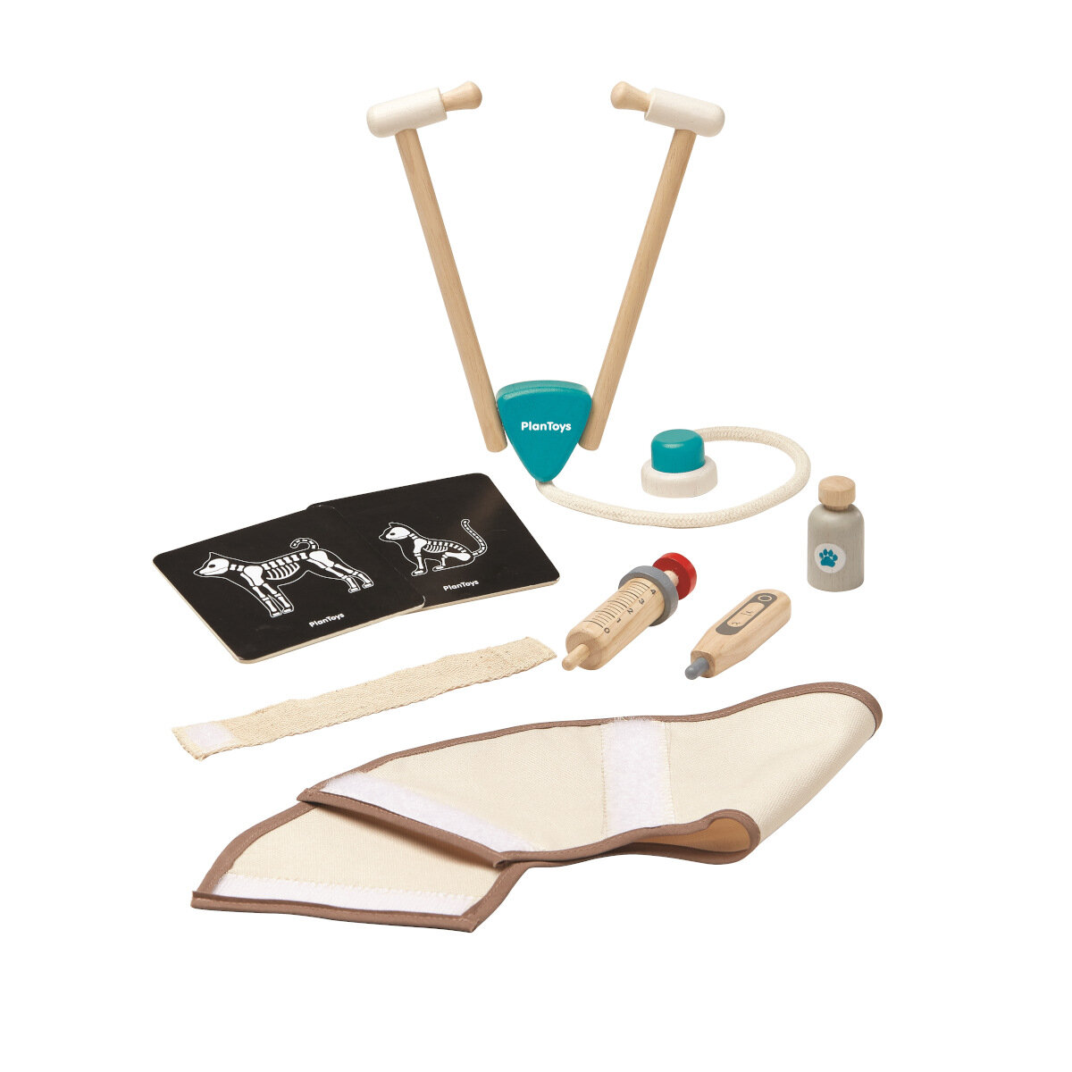 PlanToys PlanToys Holzspielzeug Tierarzt-Tasche Set