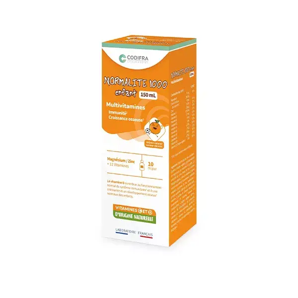 Codifra Normalite 1000 Multivitaminas e Suplemento para o Crescimento Infantil 150ml