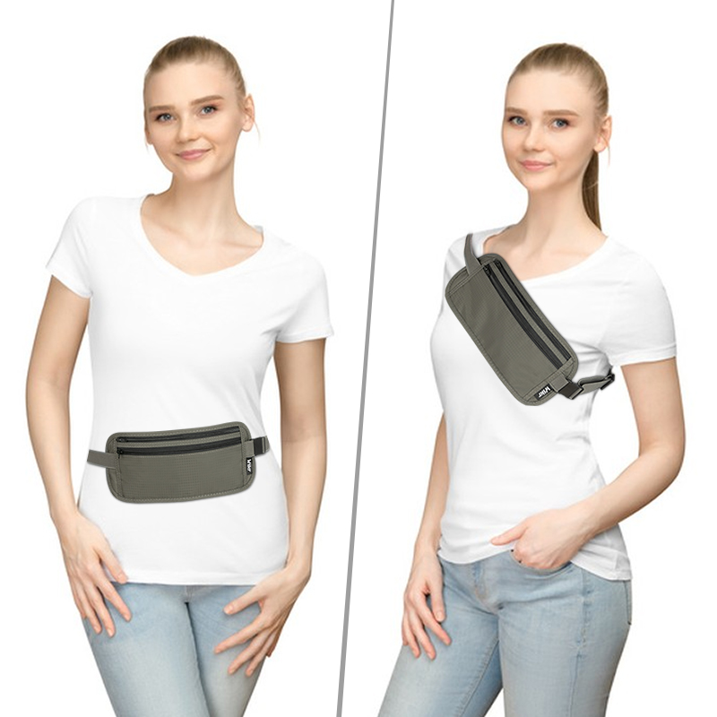 Hikr Moneybelt premium reisportemonnee - Yellow