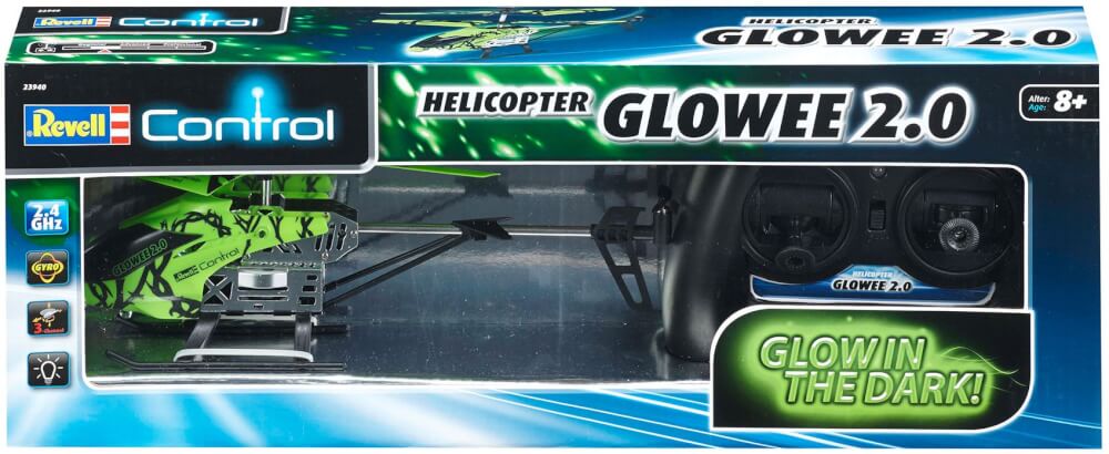 RC Helikopter Glowee 2.0, Revell Control Ferngesteuerter Hubschrauber