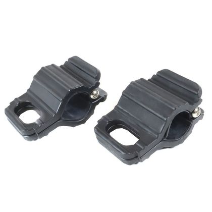 Pinces Chaft D'ARRIMAGE POUR GUIDON Universel - Noir