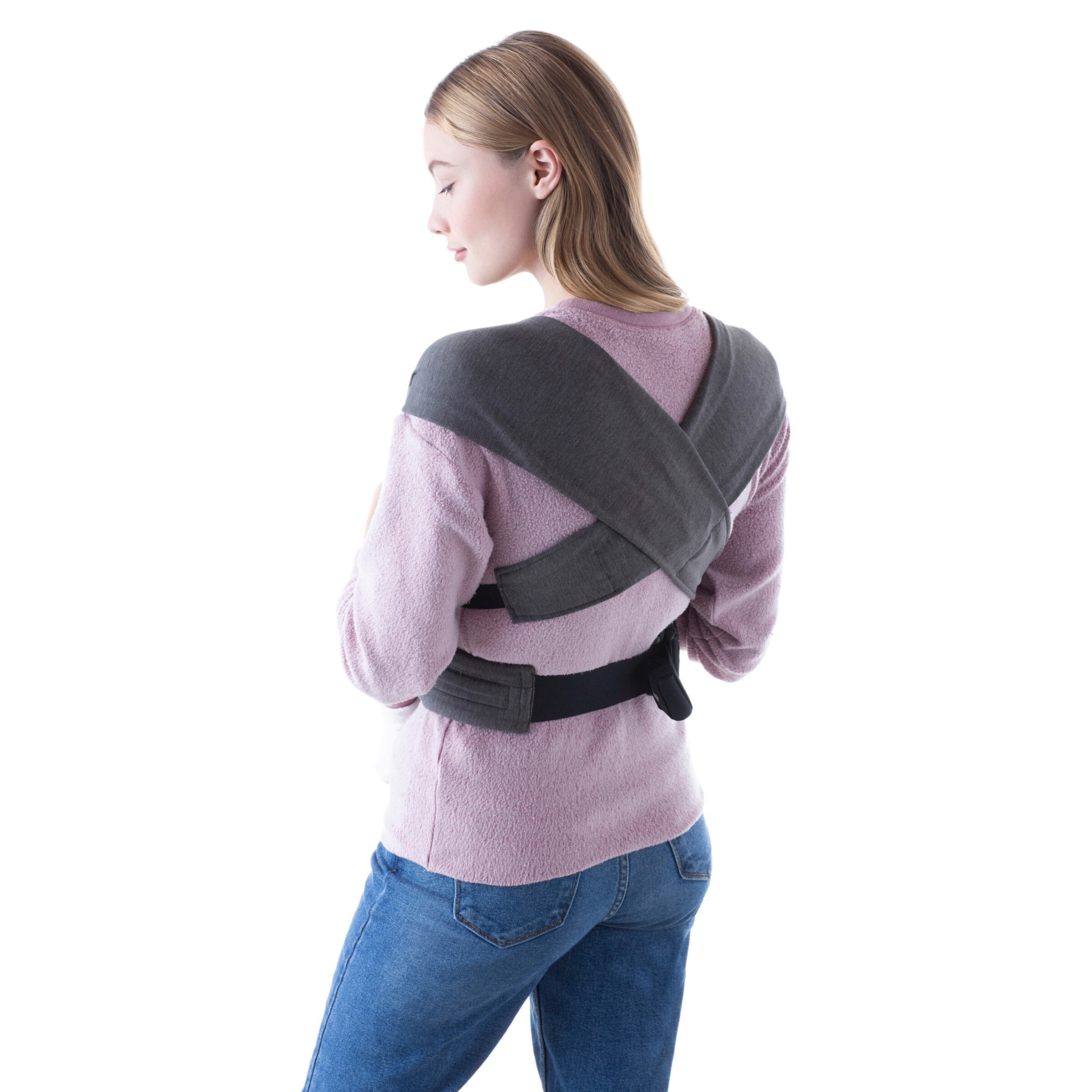 Ergobaby® Babytrage Embrace, 2 Tragepositionen heather grey