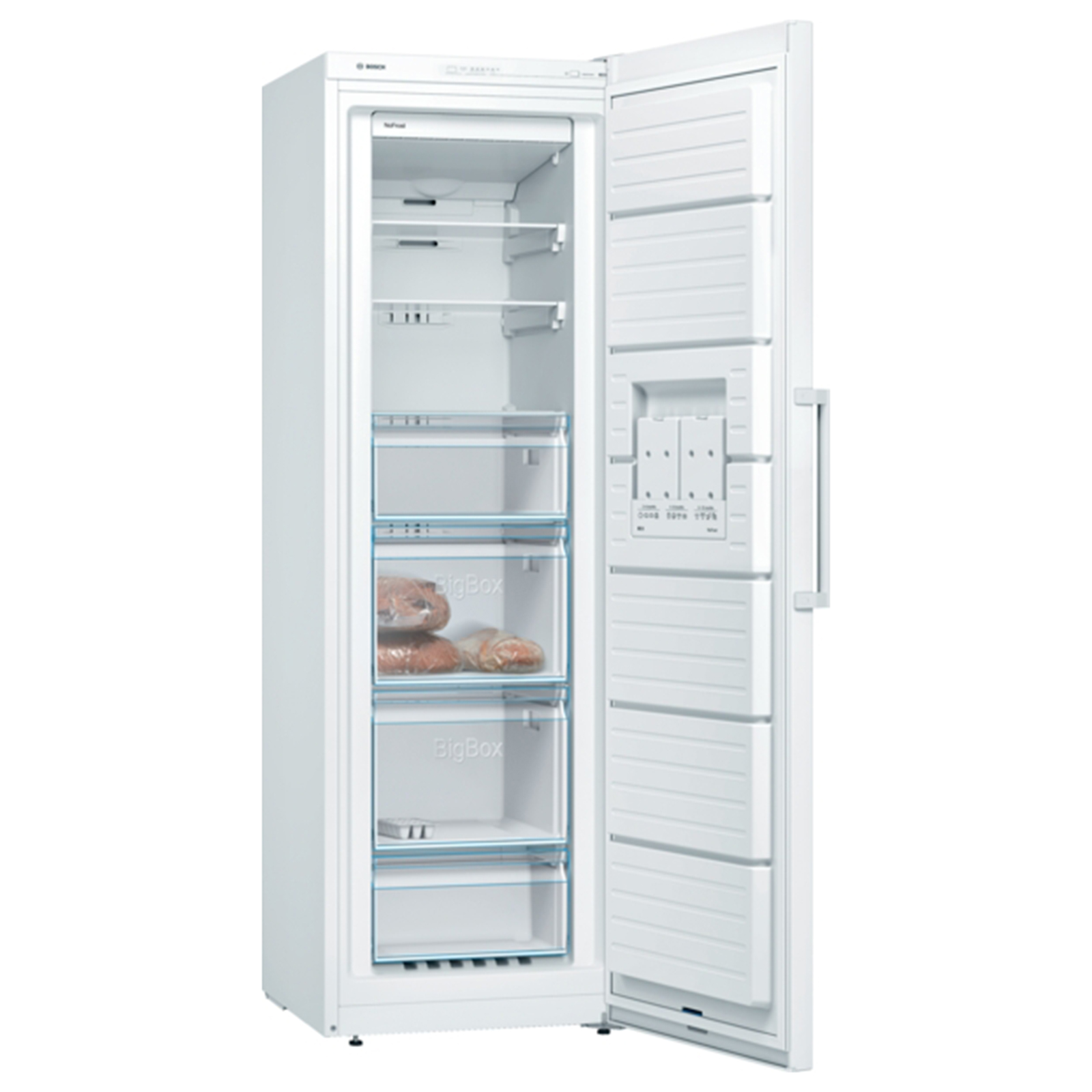 BOSCH Gefrierschrank GSN36VWEP - weiß - E