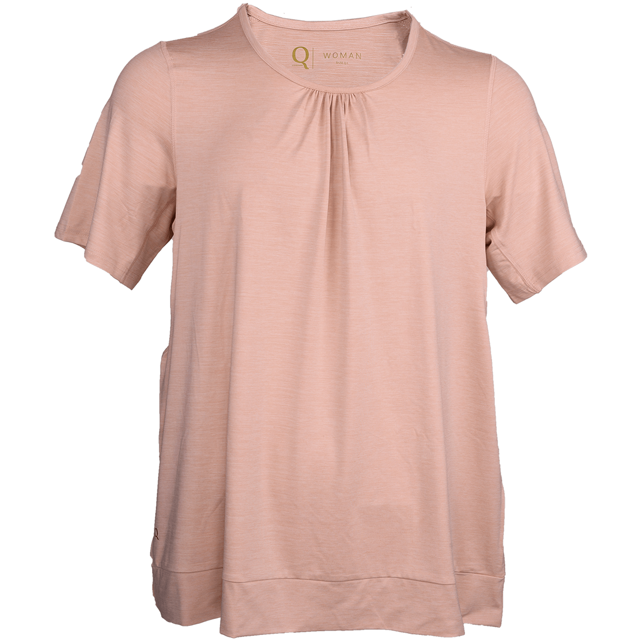 Endurance Brees W S/S Melange Tee - Fritid og bomull