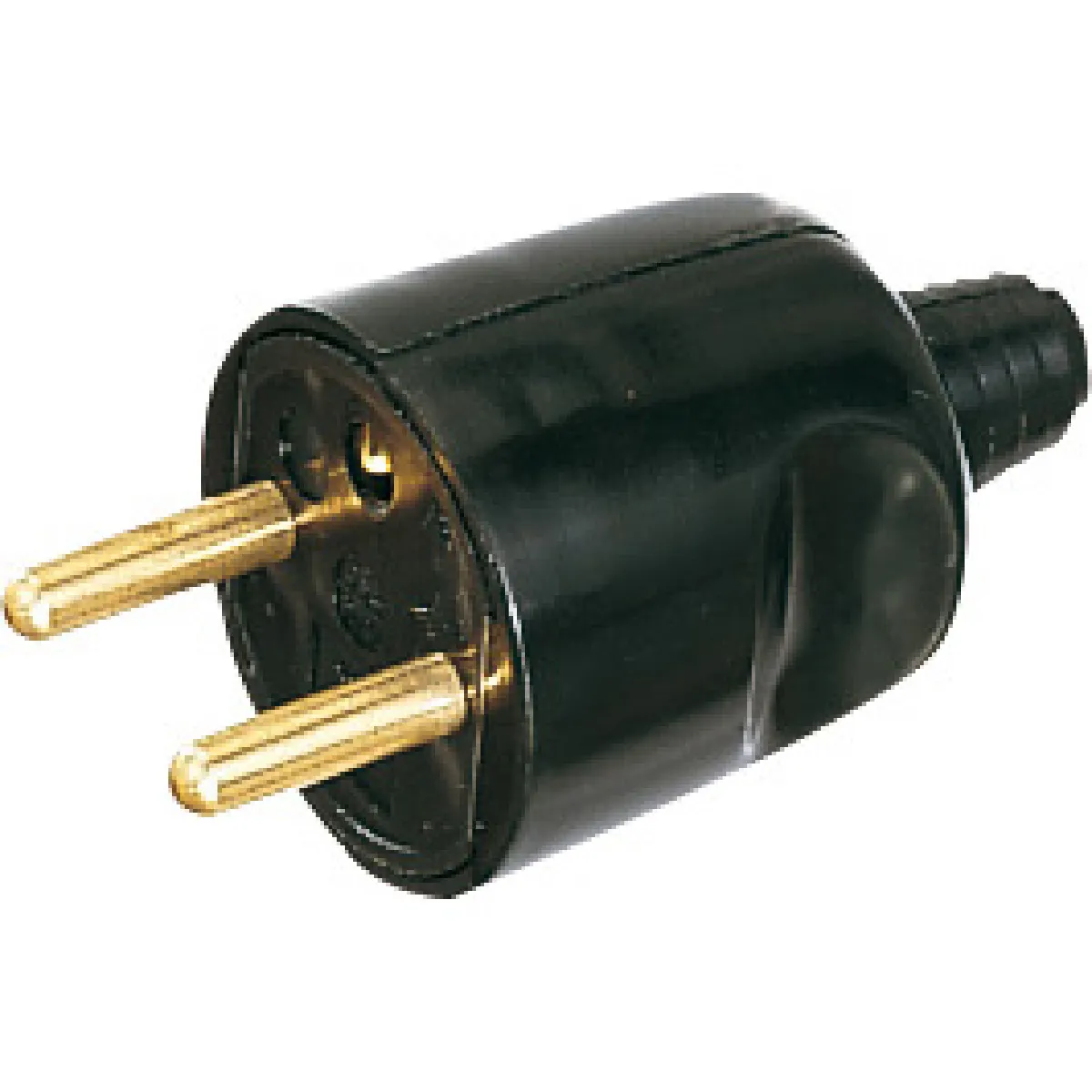 LEBENOID Fiche mâle 2P+T 16A - Noir