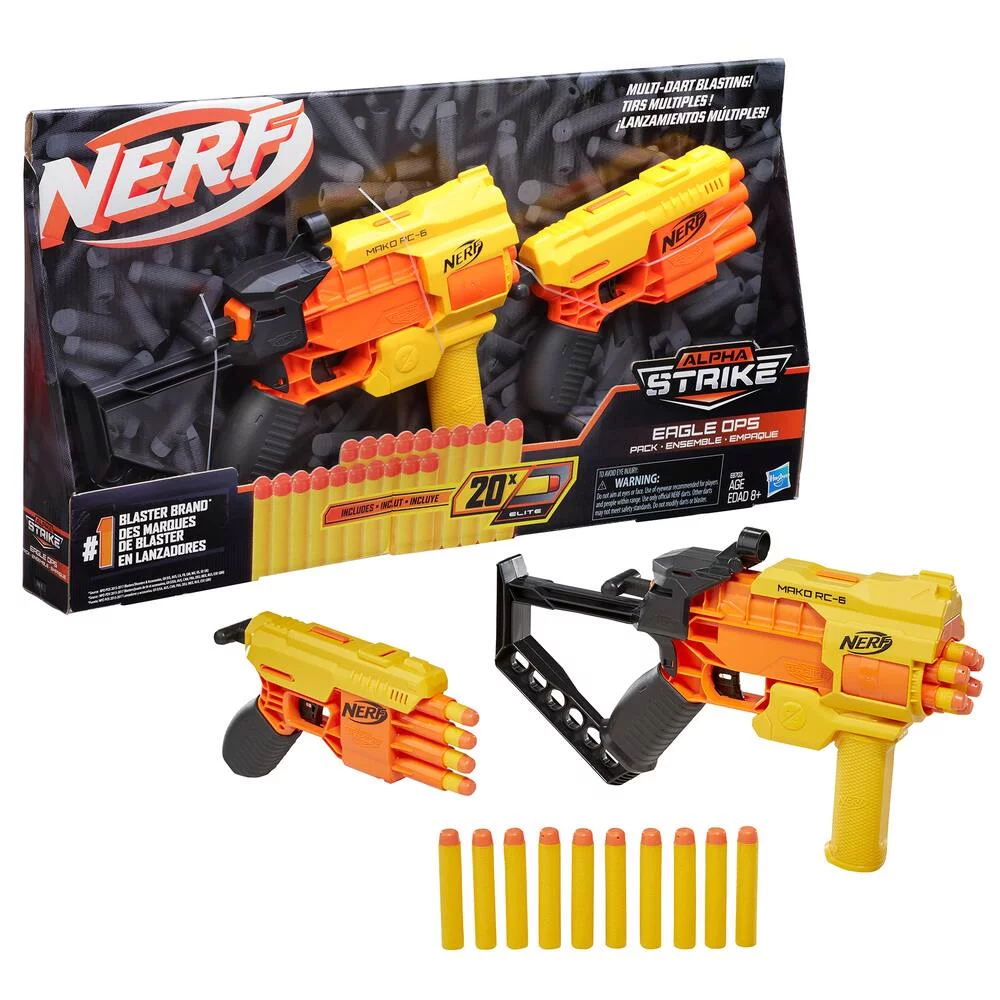 NERF ALPHA STRIKE - PACK EAGLE OPS