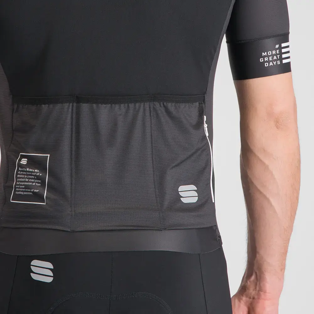 Sportful SRK Fietsshirt Korte Mouwen Zwart Heren