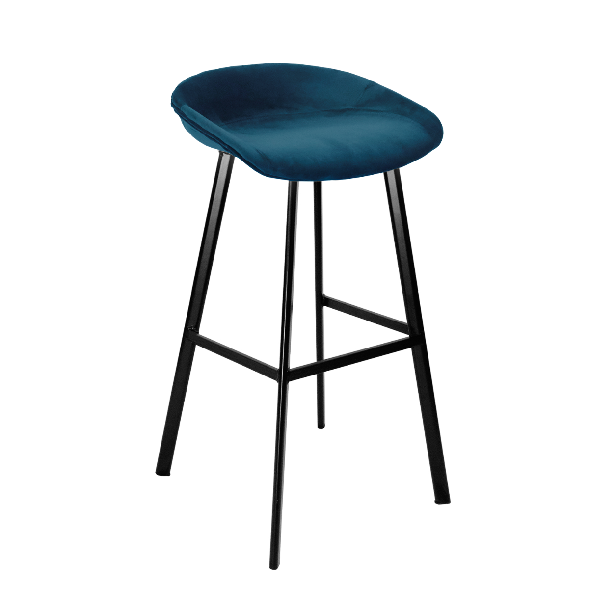 Kick barkruk Finn donkerblauw