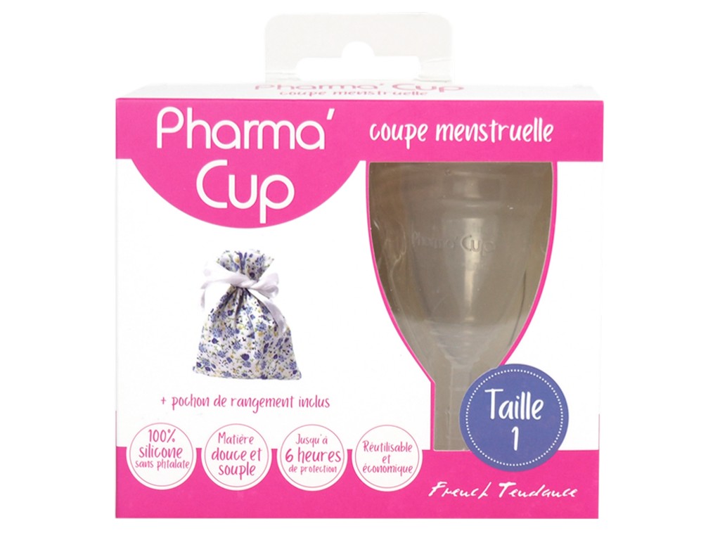 COPO MENSTRUAL PHARMA'CUP TAM 1