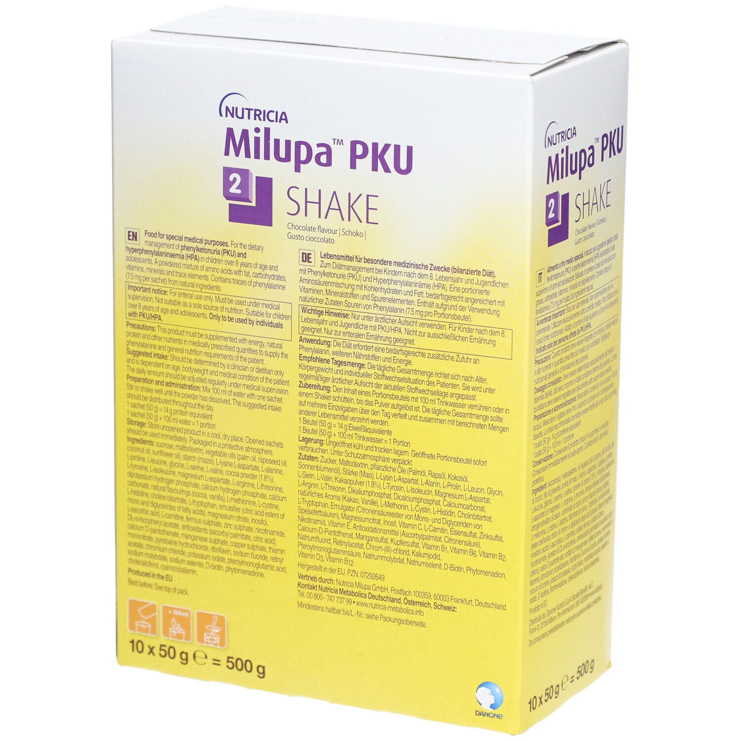 Milupa PKU 2-shake Schoko