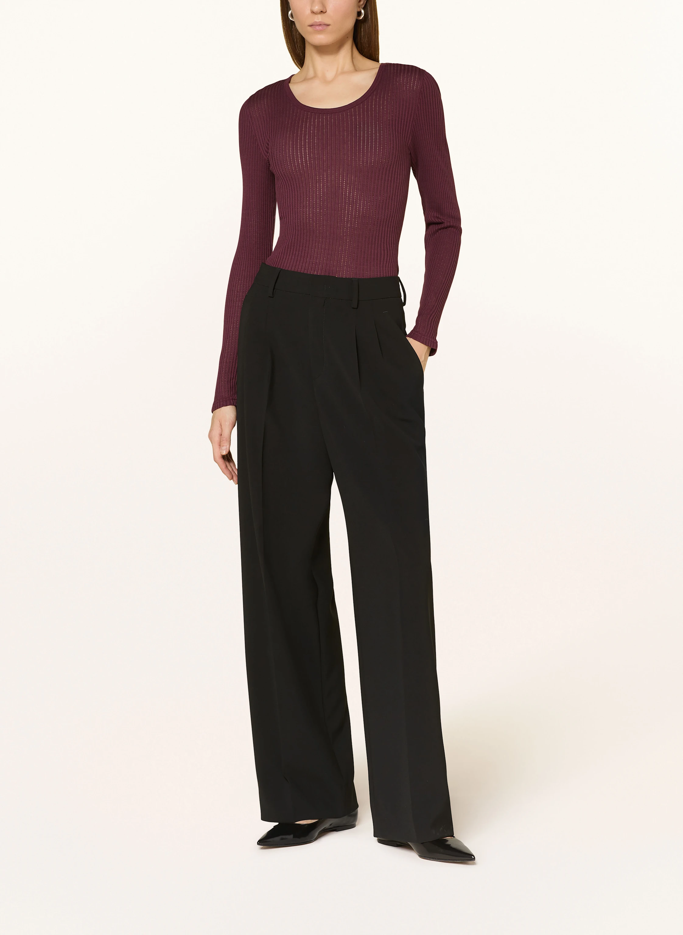 rosemunde Longsleeve aus Seide