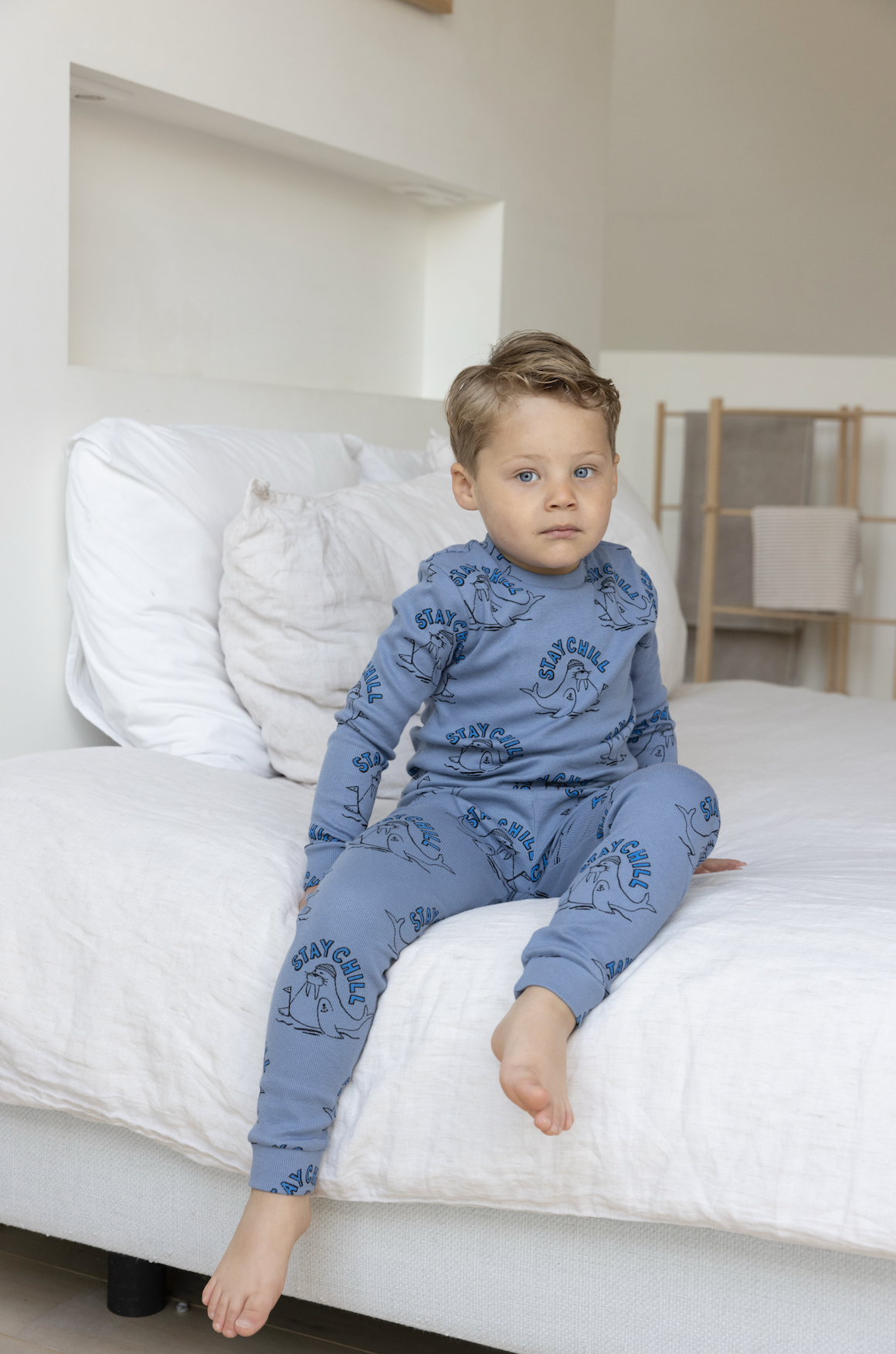 Feetje Pyjama Willy Walrus - Premium Sleepwear blauw