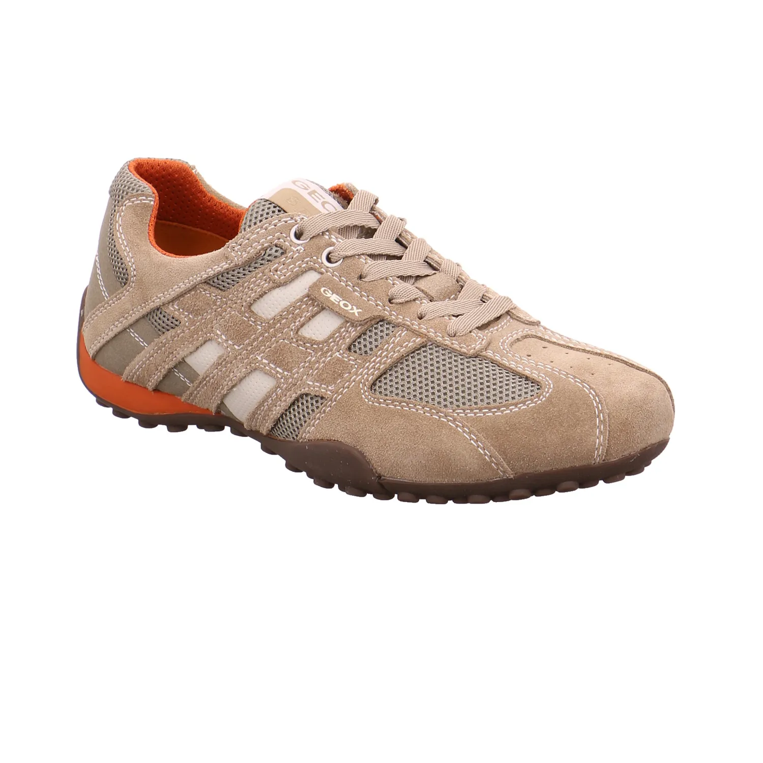 GEOX Halbschuh Beige Leder