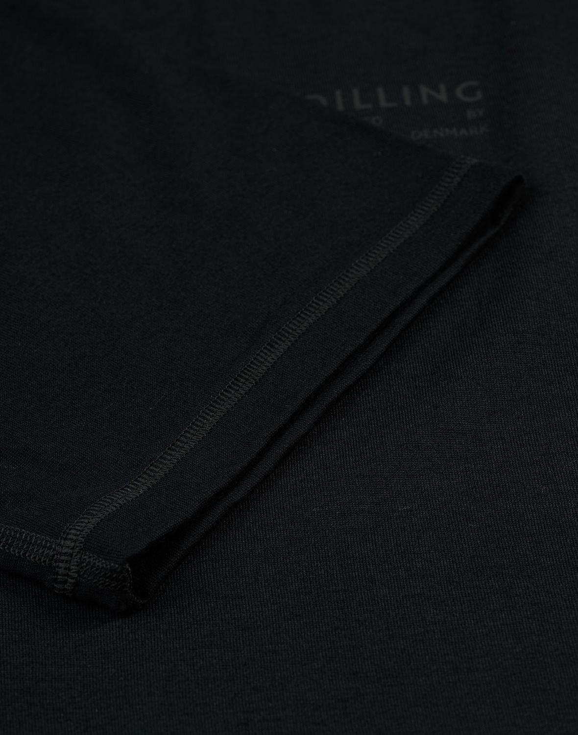 T-shirt met raglanmouwen van merinowol voor heren
