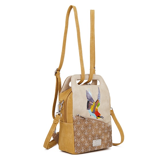 Hi-Di-Hi Zzzerenade Hand/ Shoulder/ Backpack Brown