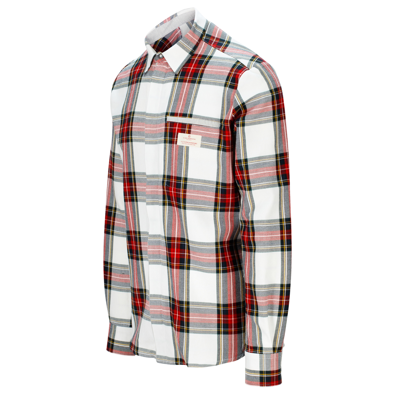 Amundsen Skauen Field Shirt Chaquered Red Chequered Red