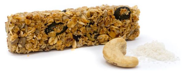 Barre céréales énergétique Bio Meltonic Cajou/Fleur de sel - 30g