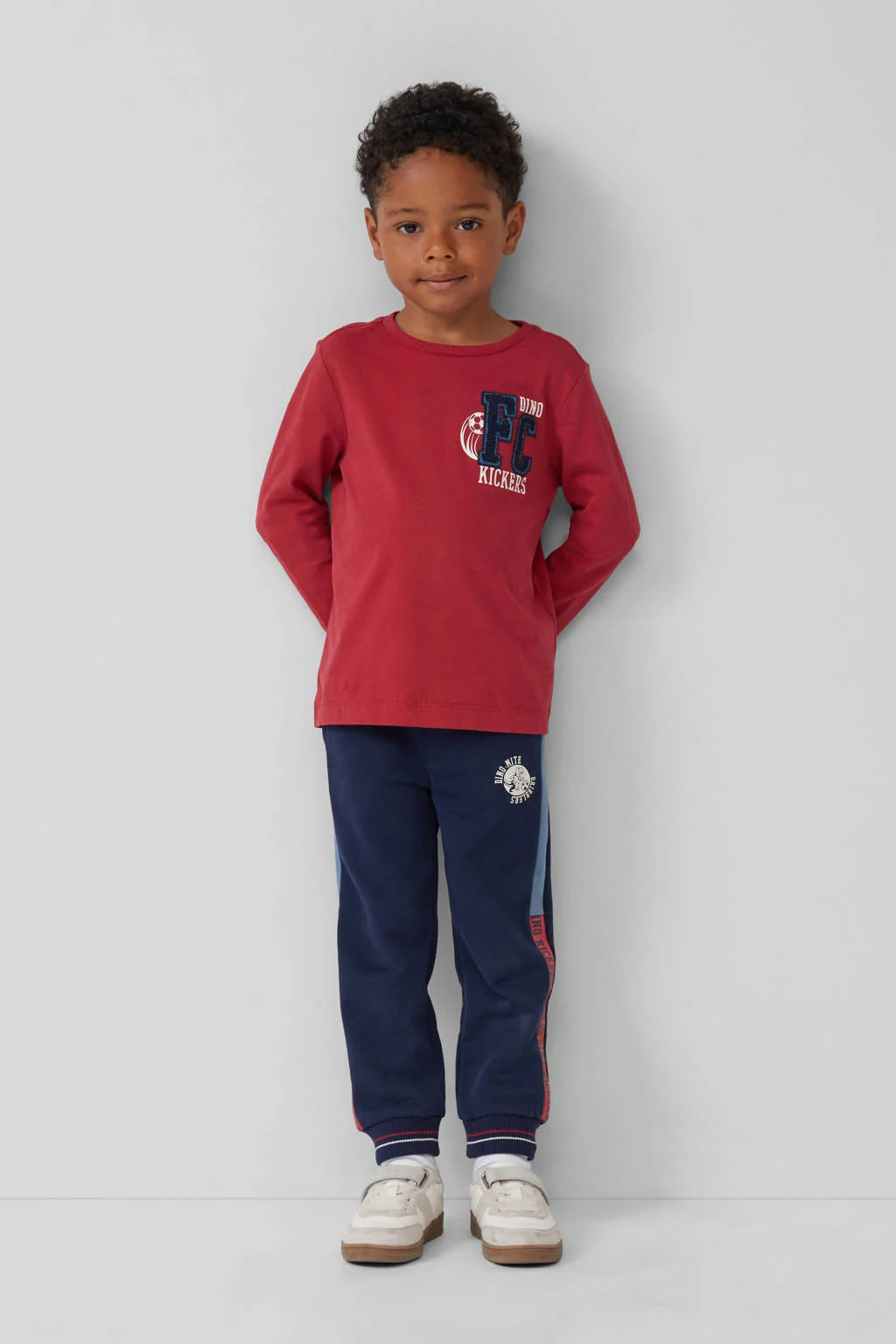 s.Oliver joggingbroek donkerblauw