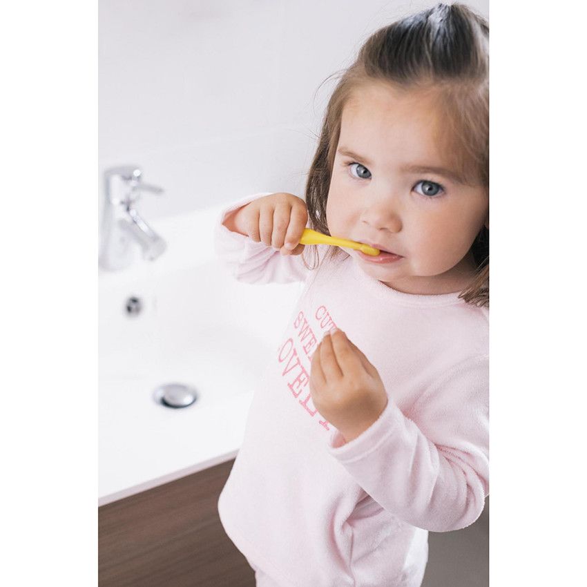 Set de soin pour les dents 3 pièces - Ecru