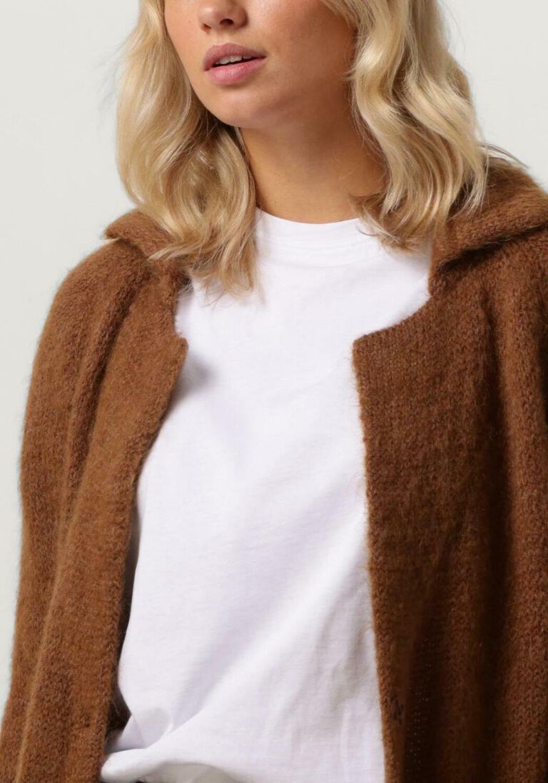 BELLAMY camel bellamy vest mabel