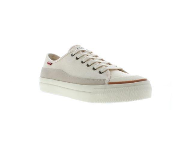 Levis Square Canvas Low Trainers Mens