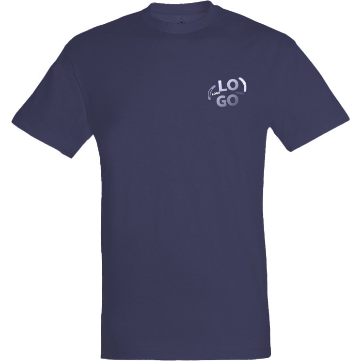 T-shirt mixte manches courtes publicitaire Sol's - 150 g/m² - marquage multicolore