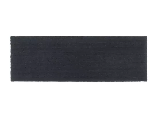 Tapis de porte gris foncé 100x300 cm fibre de coco touffeté