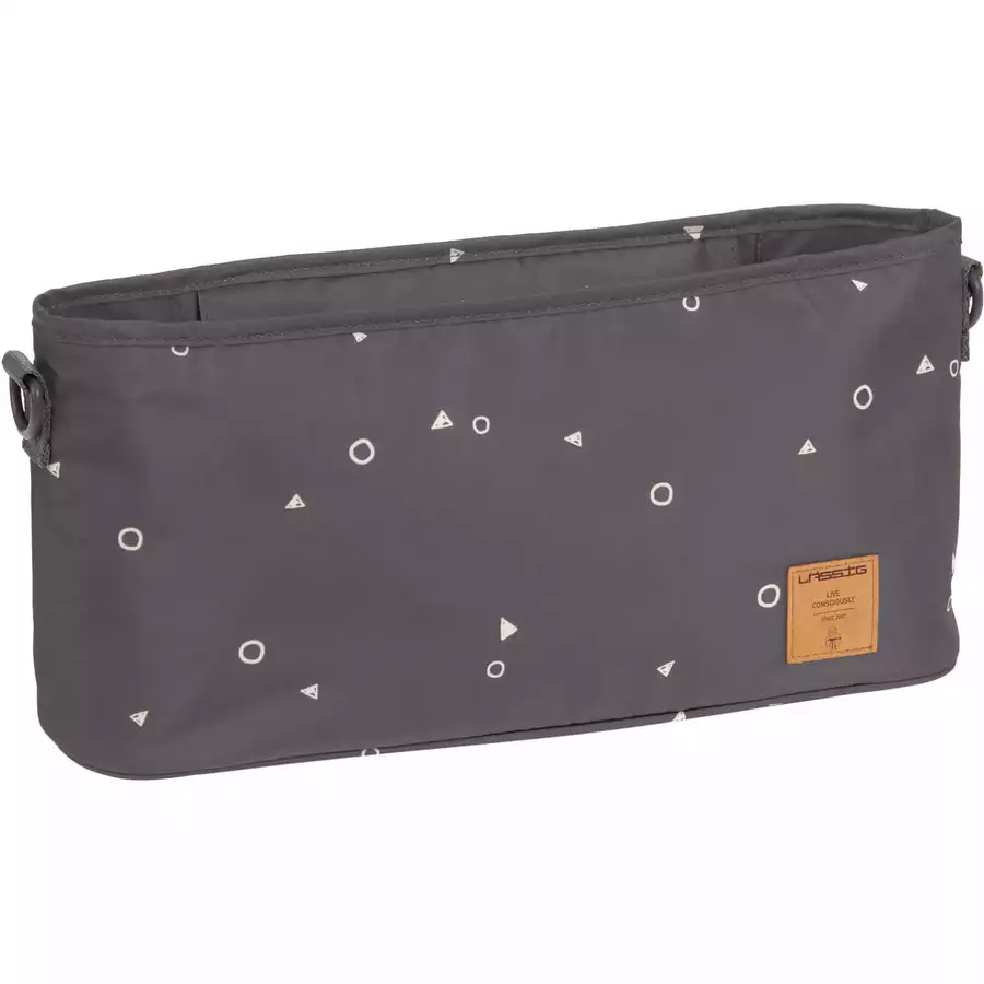 LÄSSIG Organizer für Kinderwagen  Universe Anthracite