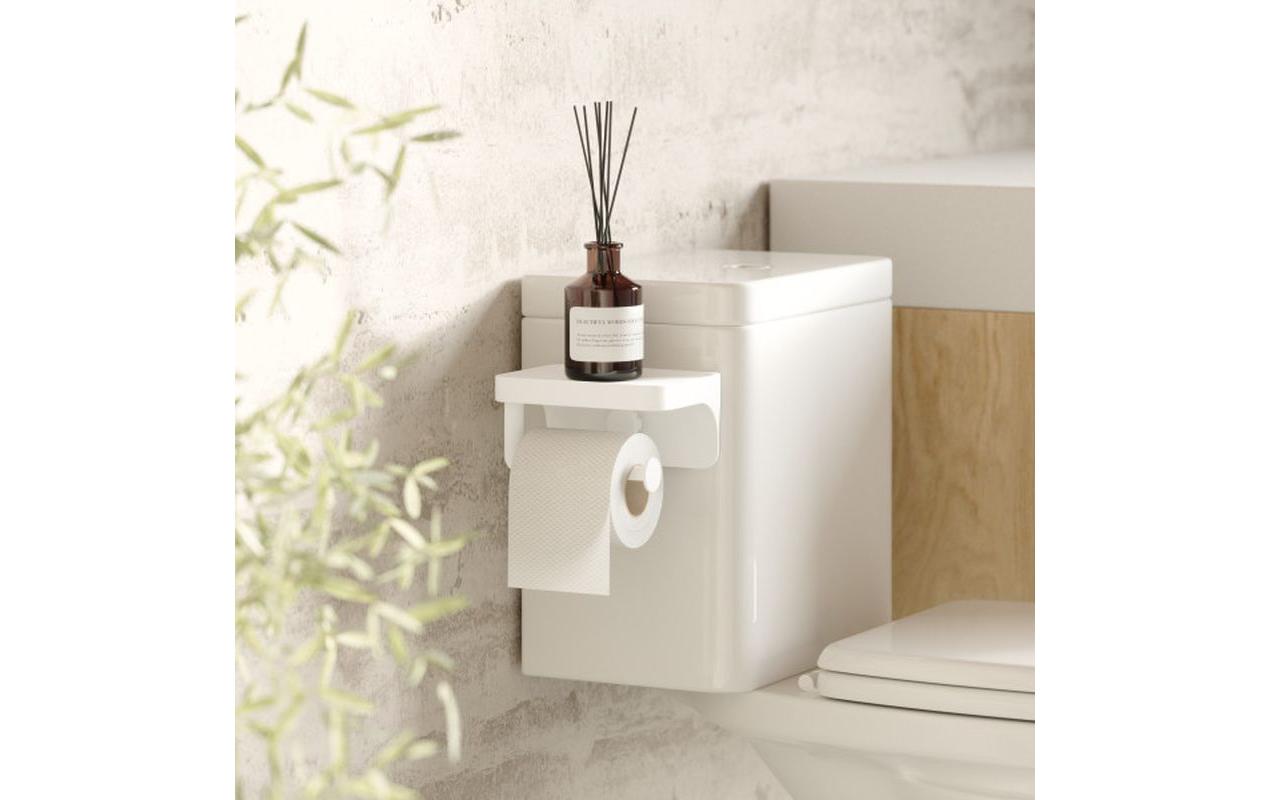 Toilettenpapierhalter Flex Adhesive WeissWC-Papier Halter