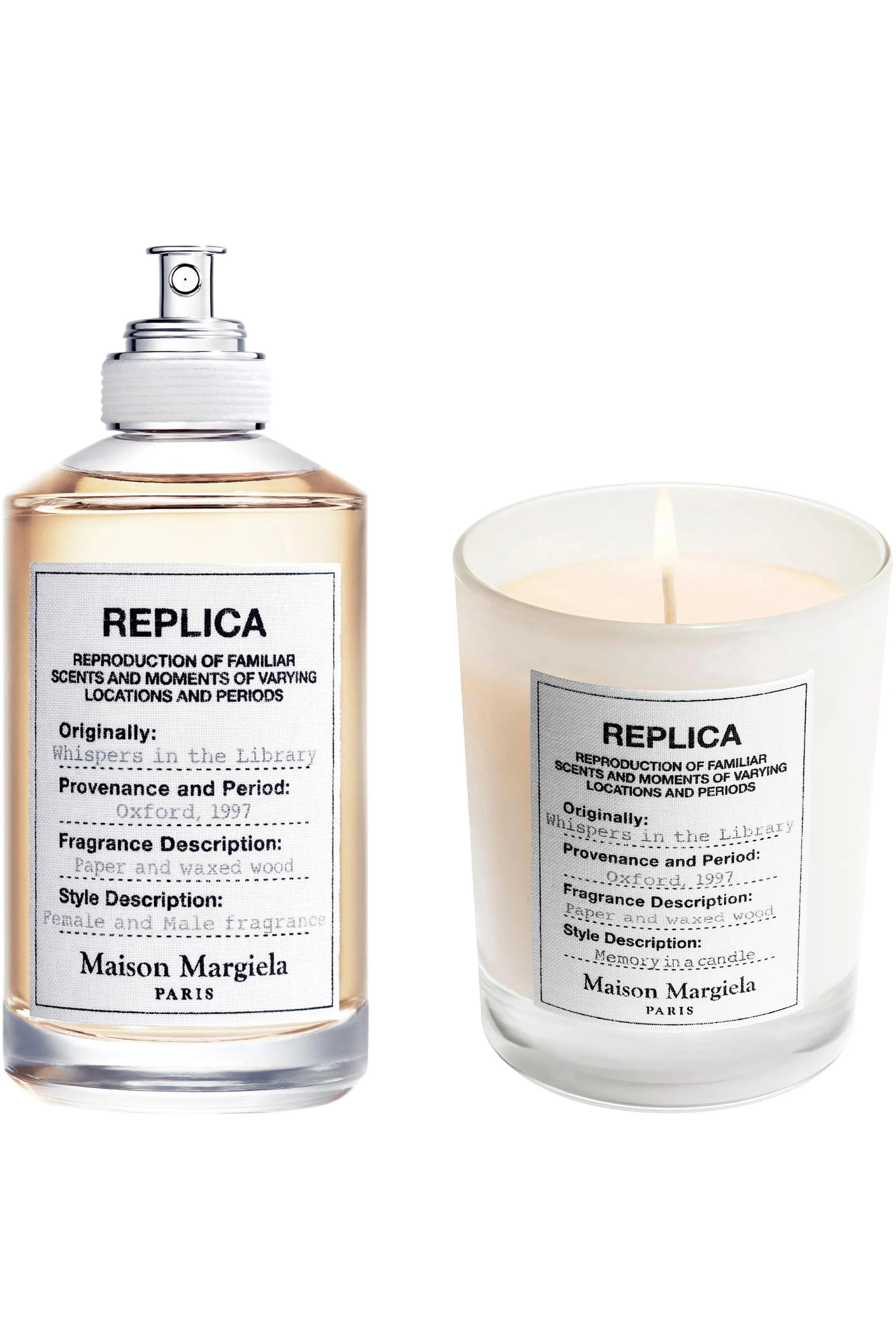 Maison Margiela REPLICA Whispers in the Library Eau De Toilette Oriental boisé-100 ml